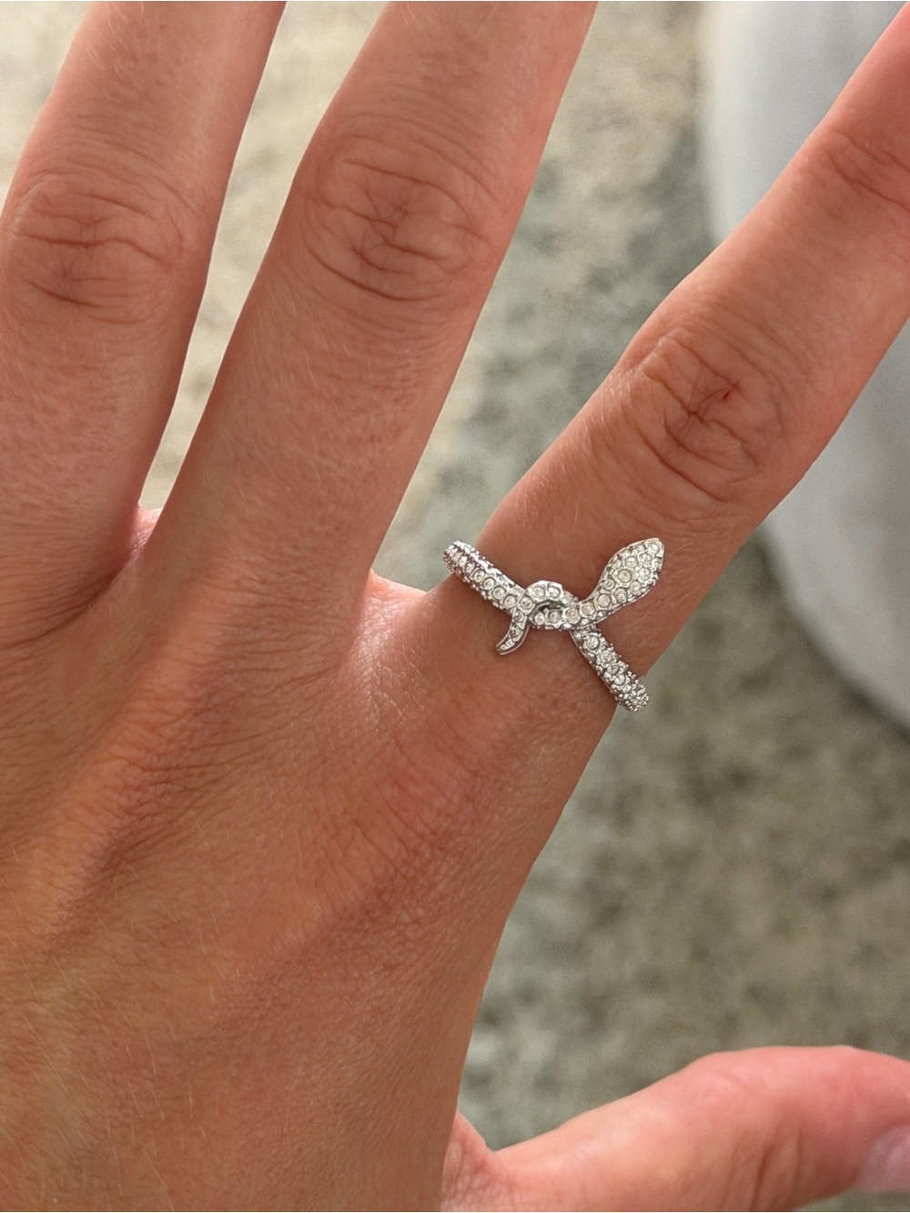 Swarovski Leslie Snake Ring
